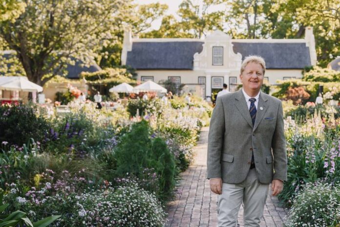 1. MD Wayne Coetzer in the historic Octagonal Garden (Copy) Vergelegen