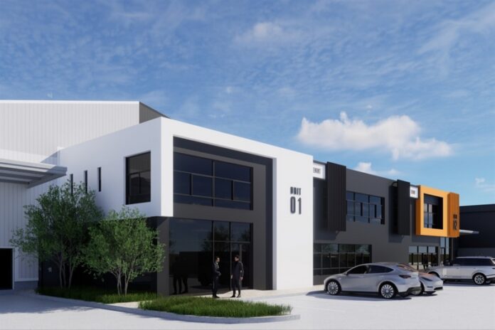 25078_Architect render of Growthpoints' Chain Avenue logistics redevelopment - Offices (Copy) Growthpoint